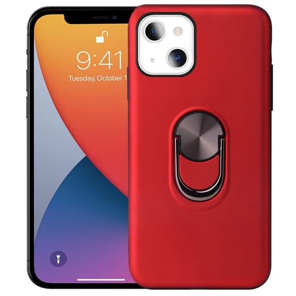 iPhone 13 Mini Sormirengas TPU - hybridikotelon sivutuki Red