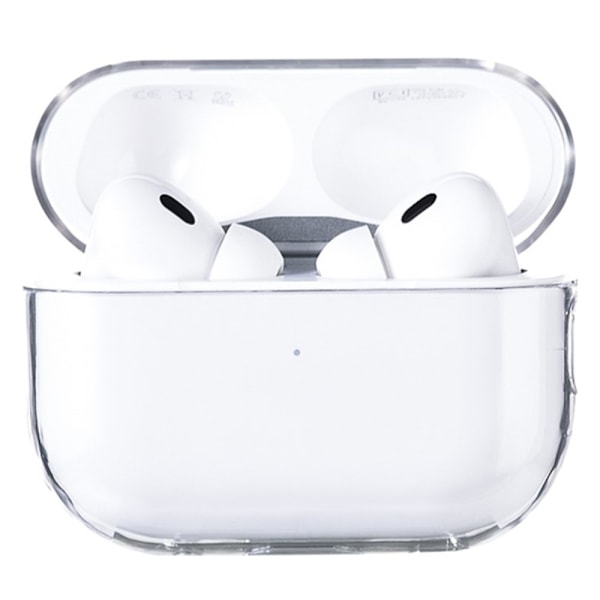 For AirPods 3 etui Støvtett krystallklart hardt øretelefonetui White