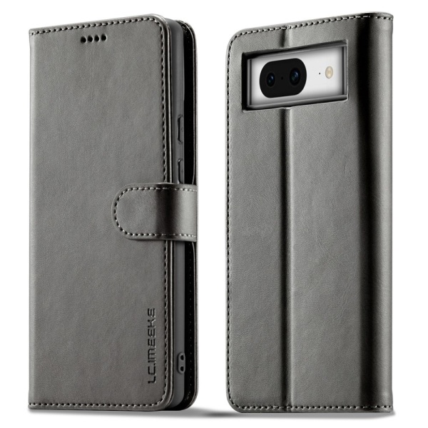 LC.IMEEKE Lommebokveske for Google Pixel 8a Grey