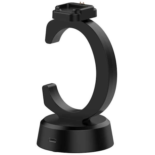Til Xiaomi Redmi Watch 3 / Watch 2 / Watch 2 Lite Oplader & Dock 1m kabel Black