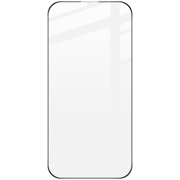 iPhone 14 Pro IMAK Pro+ Full Coverage Herdet Glass Svart Ramme Transparent