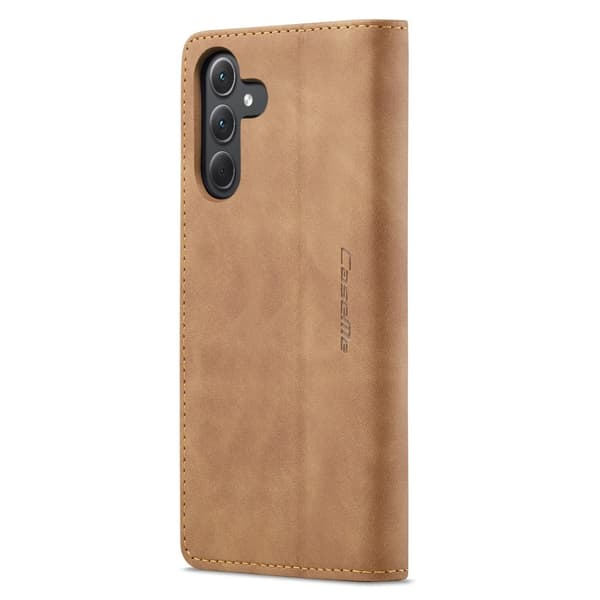 CASEME Retro Pung Taske til Samsung Galaxy A35 Brown
