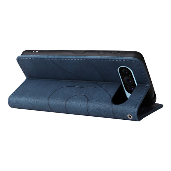 Til Google Pixel 9 / 9 Pro KT - serie - 1 dobbeltfarve etui Blue