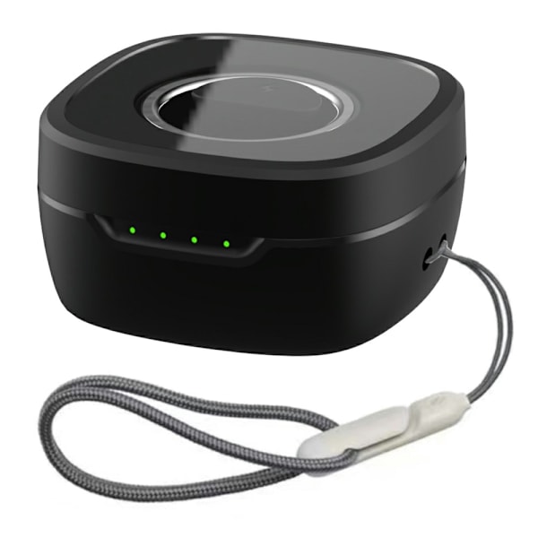 Multifunktion Smart Ring Health Tracker sömn puls blod syre övervakning 16# Svart