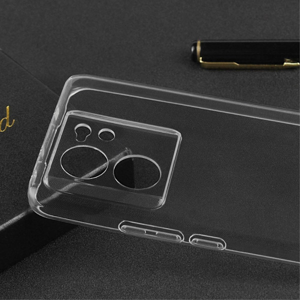 För Xiaomi 13T / 13T Pro Skal Fodral TPU Transparant Transparent