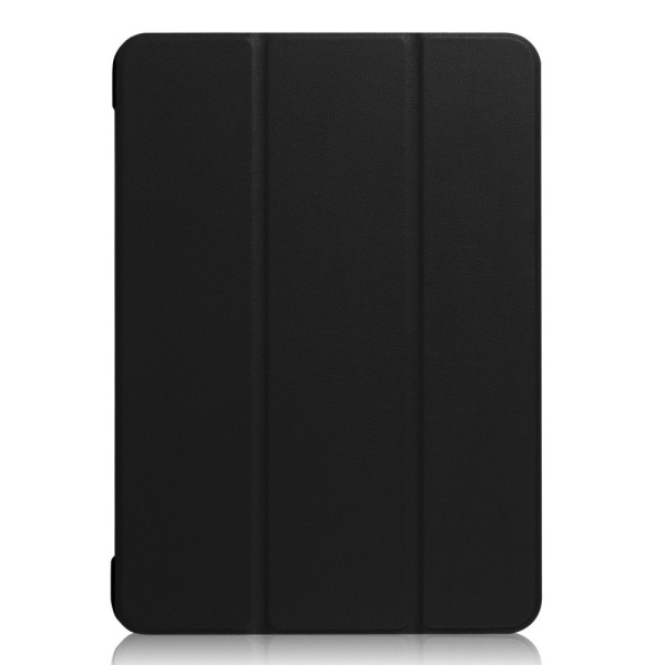 Til iPad 9,7-tommer (2017) Trifoldet Stand Tablet-etui - Sort Black