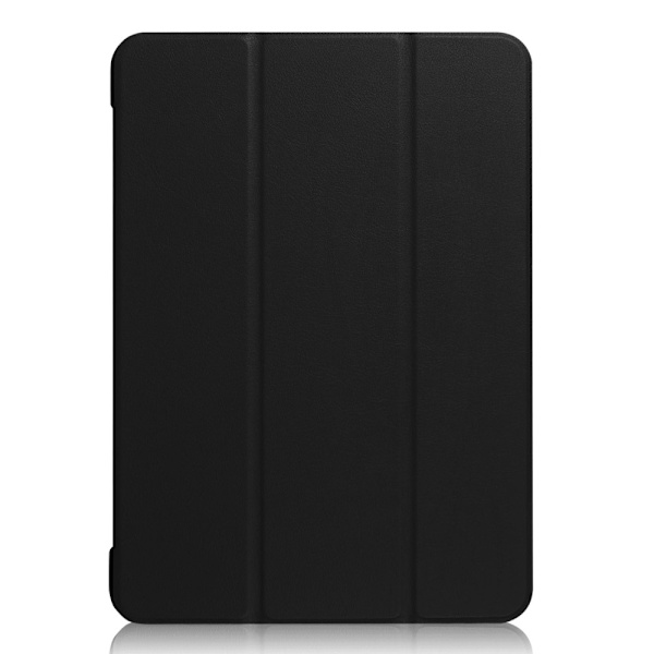 Til iPad 9,7 - tommer (2017) Trifoldet Stand Tablet - etui - Sort Black