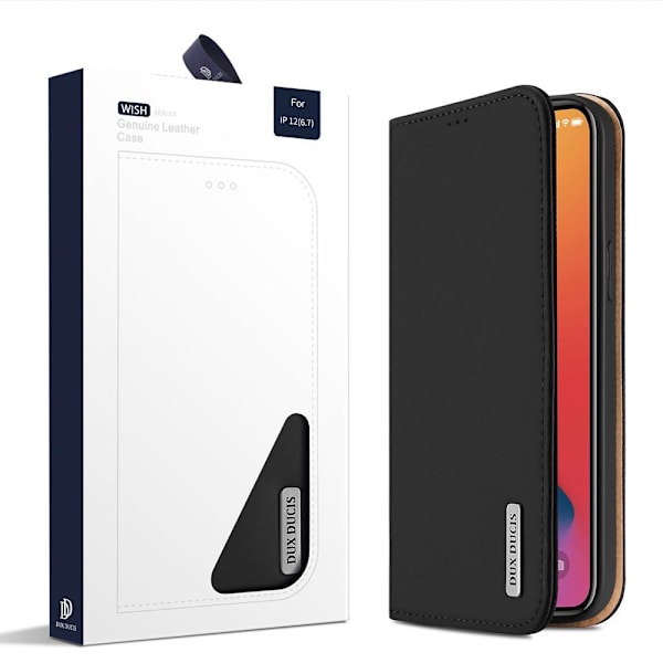 DUX DUCIS Wish Series Cover til iPhone 12 Pro Max - Sort Black