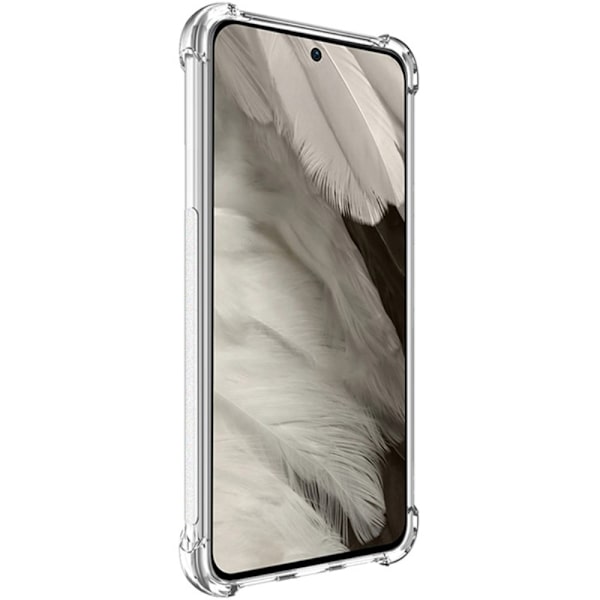 IMAK Four Corners Airbag TPU Skal Pixel 8 Transparent