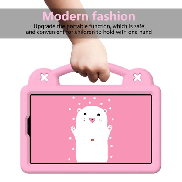 Til Samsung Galaxy Tab A9 Stødsikker EVA - skumstativskal Pink
