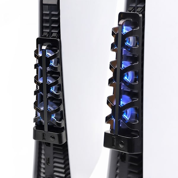 DOBE Kannettava Jäähdytystuuletin USB-ulostulolla Sony PS5 -pelikonsoliin Transparent