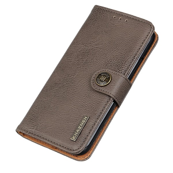 KHAZNEH Vintage lompakkokotelo Samsung Galaxy A56 Khaki