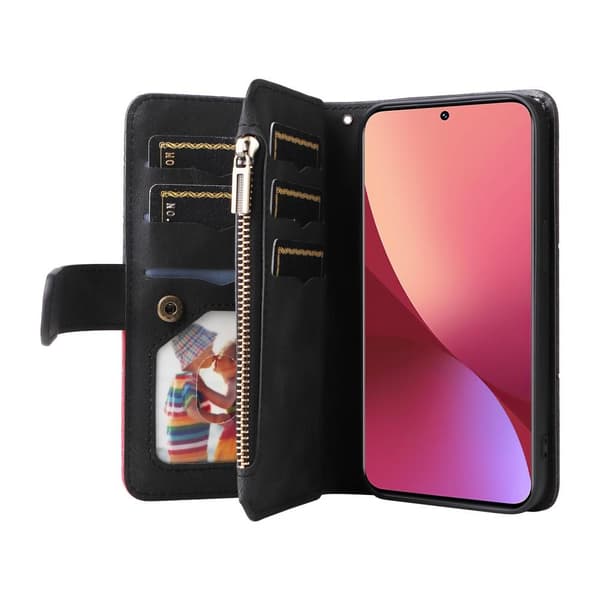 KS Plånboksfodral till Xiaomi 12 - Svart Svart
