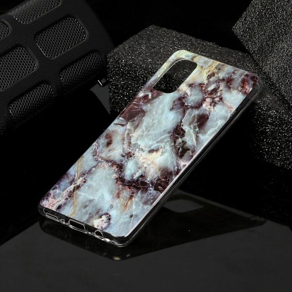 MTK Samsung Galaxy A41 TPU Marmor - Stil E Black