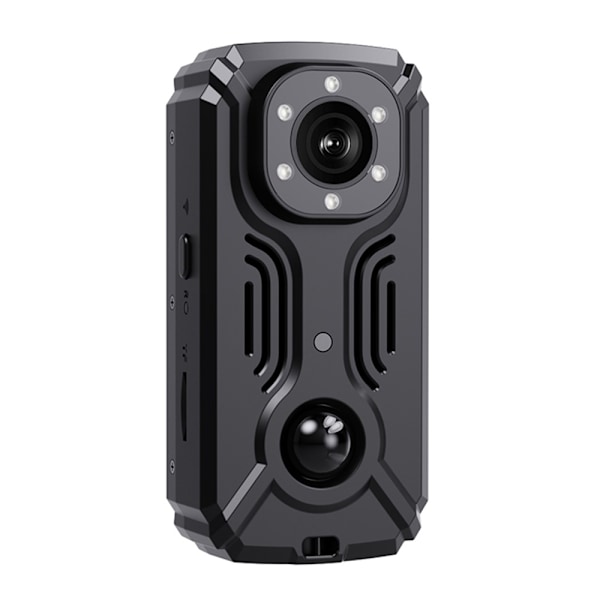 MD37 Video Recorder 2K Sport Camera Cykel med IR-CUT AP Hotspot Black