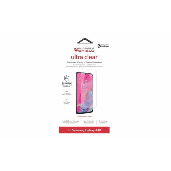 ZAGG InvisibleShield Ultra Clear Screen Samsung A40 Transparent