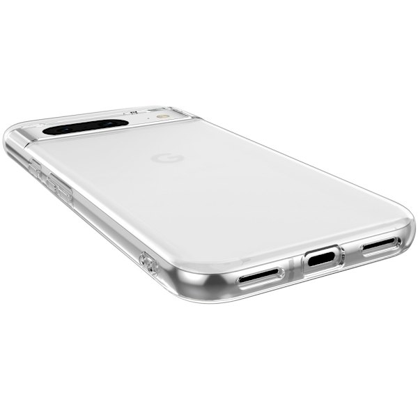 TPU Shell Cover til Google Pixel 8a Transparent