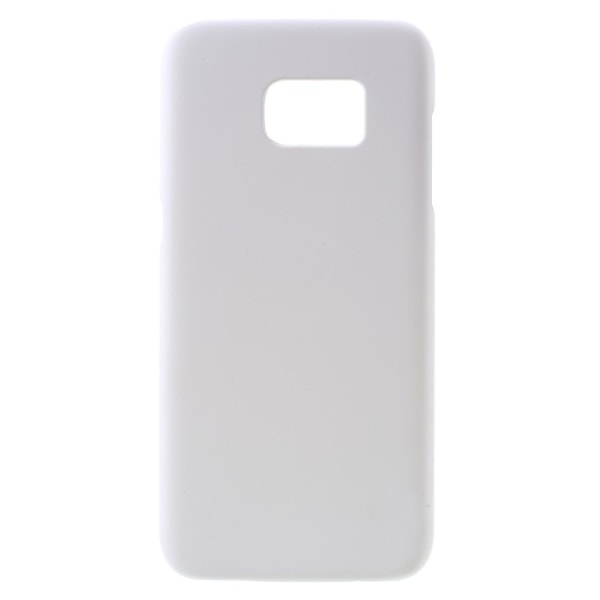 Samsung Galaxy S7 Edge Cover kovaa muovia - valkoinen White