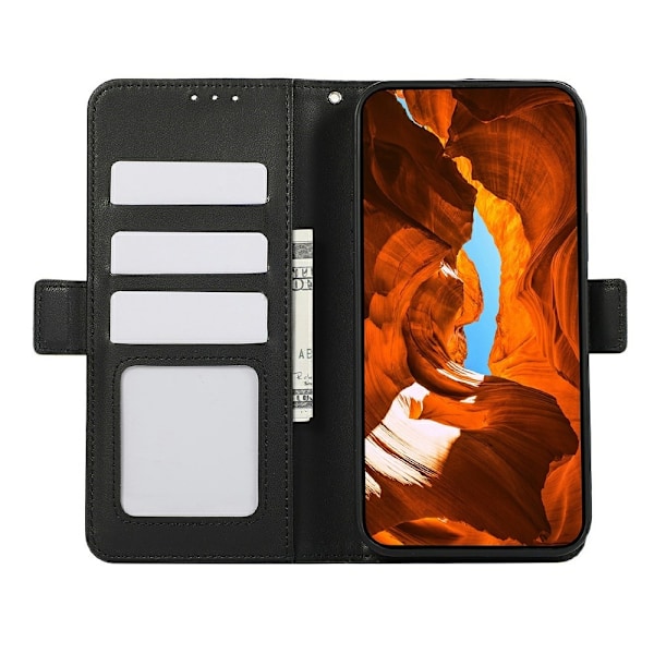ABEEL För Sony Xperia 1 VII Fodral Plånboksfodral Skal Telefonfodral RFID-blockerande Svart