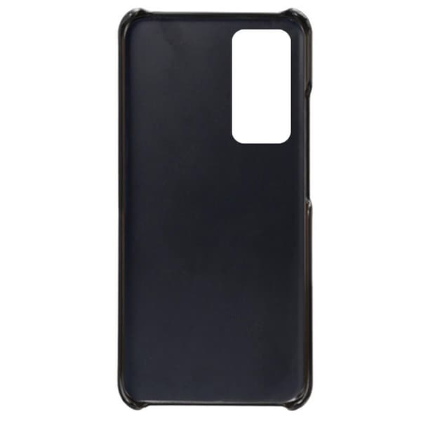 Xiaomi 12 Pro KSQ PU - læderbelagt skal hårdt etui Black