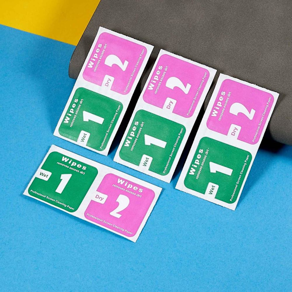 Apple Watch Series 8 / 7 41mm Heltäckande skärmskydd 2-pack Transparent
