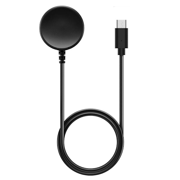 Samsung Galaxy Watch5 44mm 40mm Pro 45mm USB Laddningskabel docka Svart