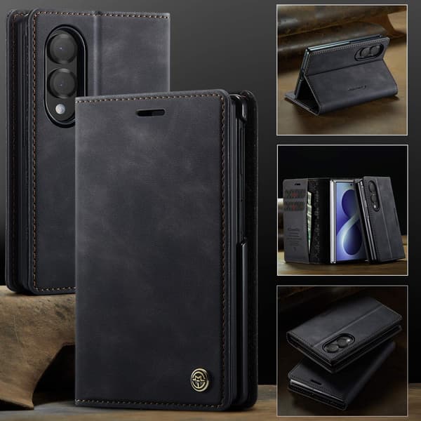 CASEME Telefonpungcover til Samsung Galaxy Z Fold8 Black