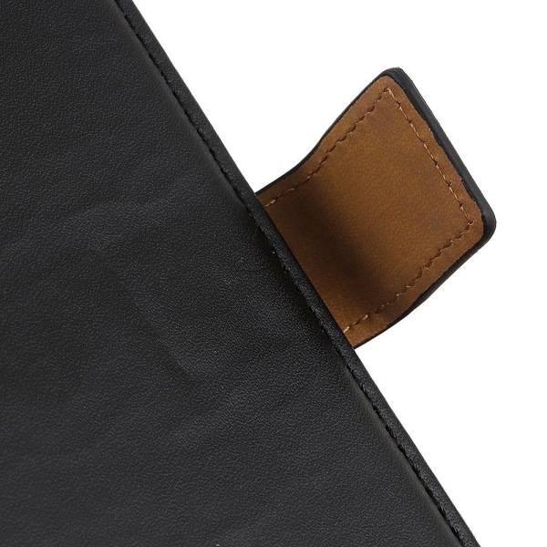 Wallet Stand Mobiltelefon Taske til Xiaomi Redmi Note 9 - Sort Black