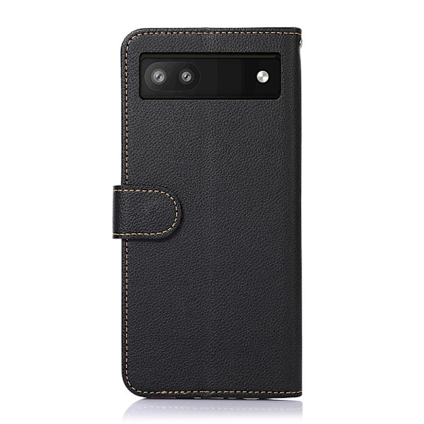 KHAZNEH puhelimen kansi Google Pixel 6a - musta/punainen Black
