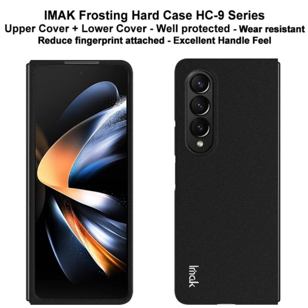 IMAK HC-9-serie hård pc-taske til Samsung Galaxy Z Fold4 5G Black