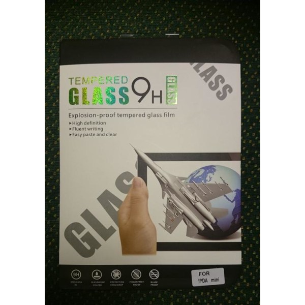 iPad Mini 1/2/3 Karkaistu lasi 0,33mm 9H Transparent