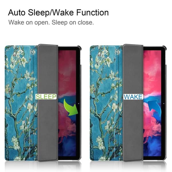 Tri - fold Stand Kansi - Lenovo Tab P11 / P11 Plus - Wintersweet Multicolor