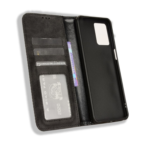 Motorola Moto G14 Stand Phone Case Full Protection Wallet Cover - Black Black