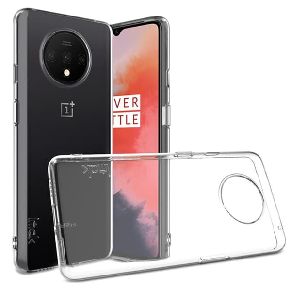 IMAK UX - 5 - serien TPU - cover til OnePlus 7T Transparent