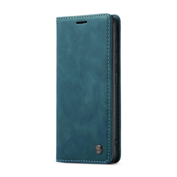 CASEME Retro Wallet Case for Samsung Galaxy S21+ (Plus) Blue Blue