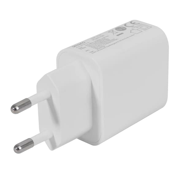 USB - C väggladdare med PD 20 W och PPS 25 W, Samsung Super Fast Charging, vit Vit