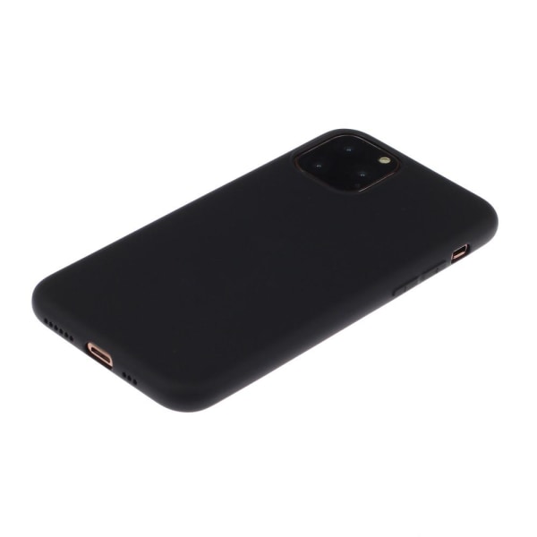 Til iPhone 15 Max Pro Slim Fit TPU telefontaske Blødt bagcover - Black