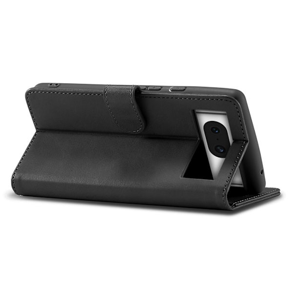 LC.IMEEKE Wallet Stand Etui til Google Pixel 8a Black
