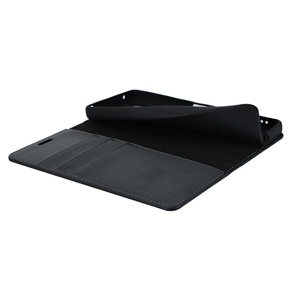 Til Sony Xperia 10 V Cover Pung - Sort Black
