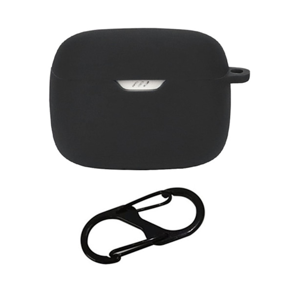 Til JBL Tune 245NC silikonetui – beskyttelsesetui med karabinkrok Black