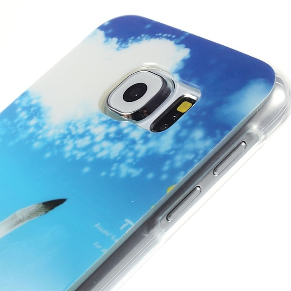 TPU Skal Samsung Galaxy S6 - Summer Beach Scene