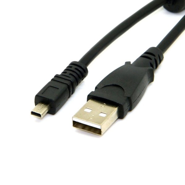 UC-E6 USB-kaapeli Nikonin digitaalinen järjestelmäkamera 150cm Black