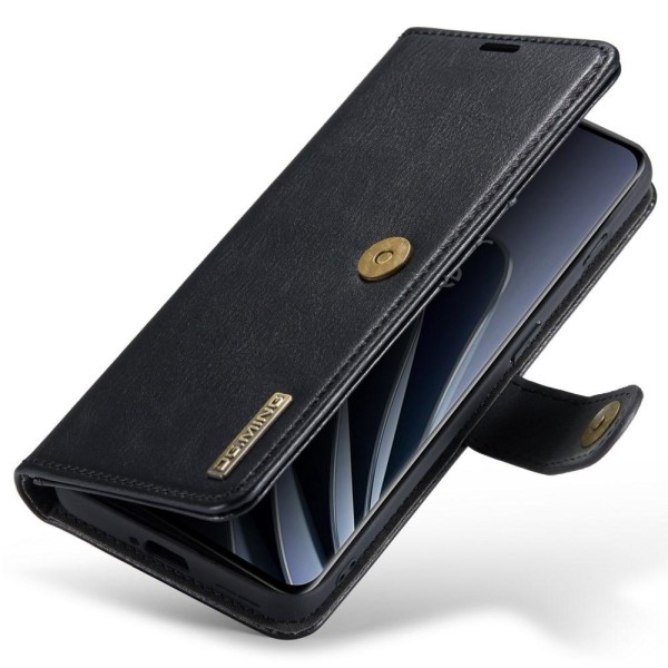 OnePlus 10 Pro 5G DG.MING Aftageligt 2-i-1 tegnebogsovertræk ska Black