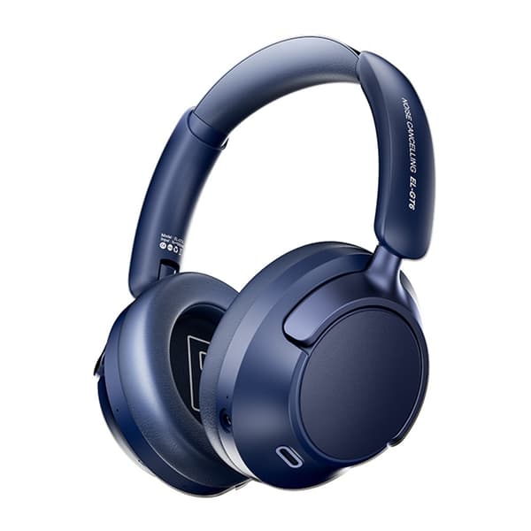 Trådløse PC Gaming Headset Støjreducerende Over-Ear Bluetooth Hovedtelefoner - Blå Blue