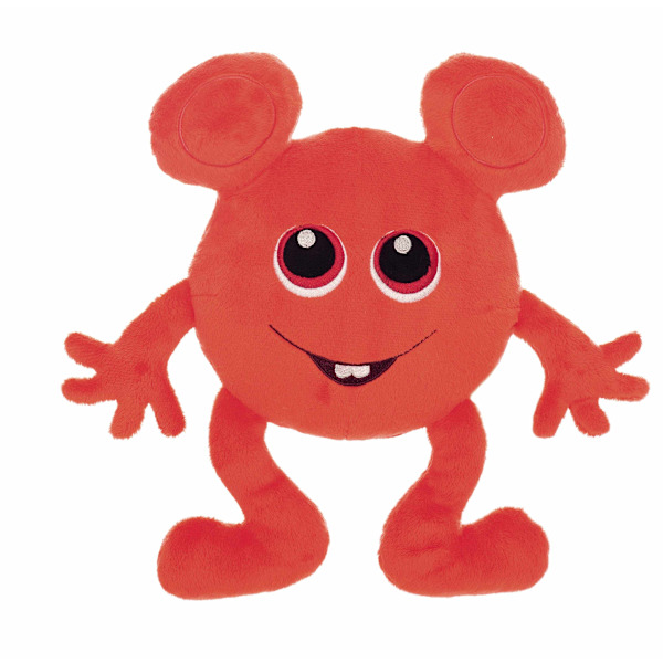 BABBLARNA Plysdyr Bobbo 30 cm Red
