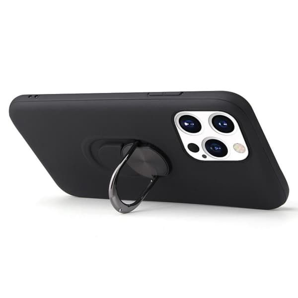 Till iPhone 13 Pro Hybrid skal med Finger Ring - Röd Röd