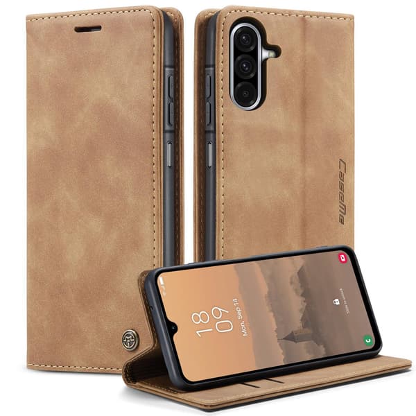 CASEME Plånboksfodral Samsung Galaxy A17 5G - Brun Brun
