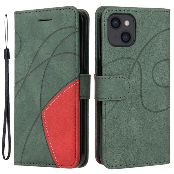 KT Lommebok - deksel til iPhone 15 - Grønn Green