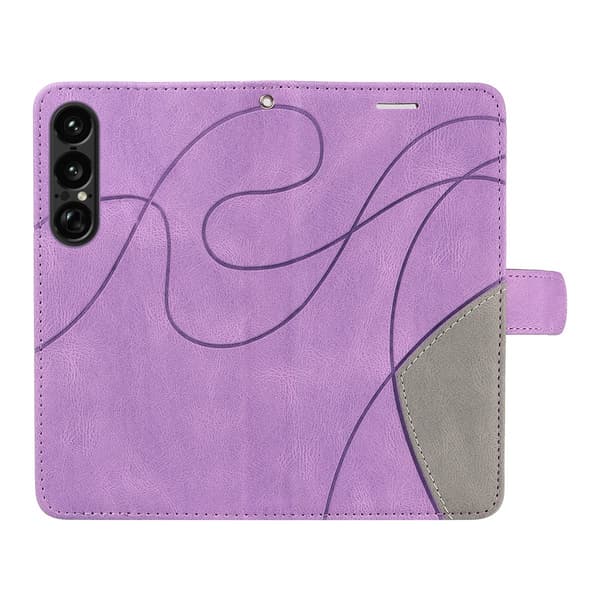 KT Lommebok-deksel til Sony Xperia 1 VII Purple