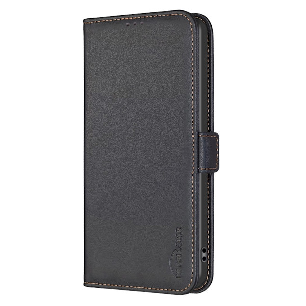 BINFEN COLOR Samsung Galaxy A55 5G puhelimen lompakon suojukselle Black